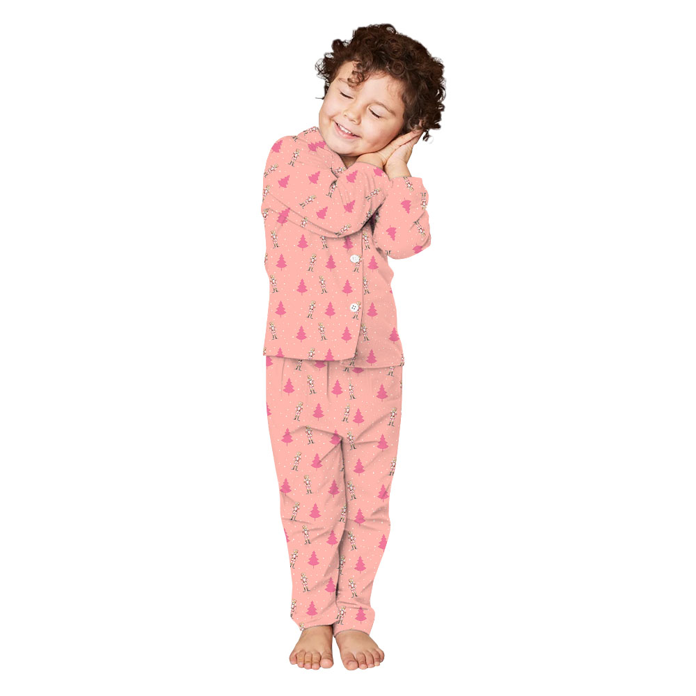 Nutcracker Pink Christmas Pajamas Nutcracker With Names Nutcracker Pink Christmas Pajamas Nutcracker With Names