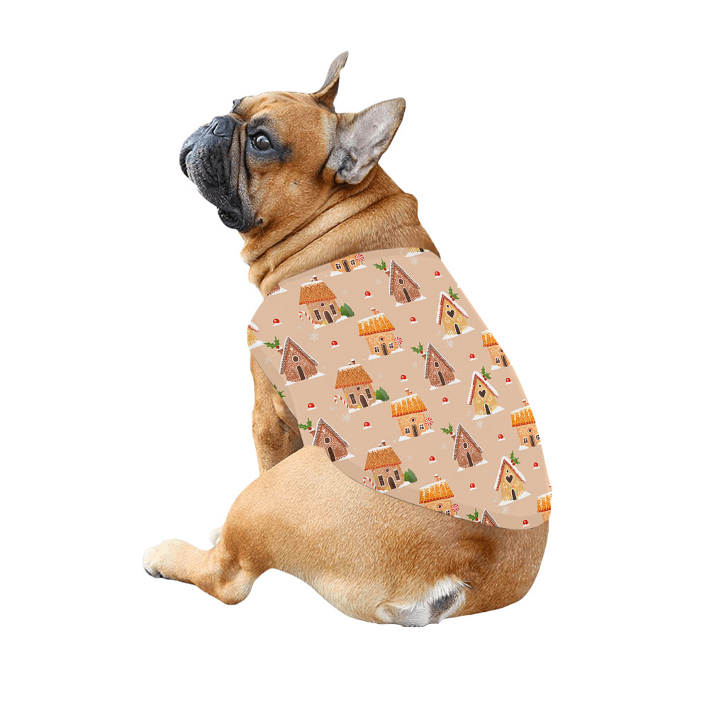 Gingerbread House Notch Collar Christmas Pajamas Gingerbread House Notch Collar Christmas Pajamas
