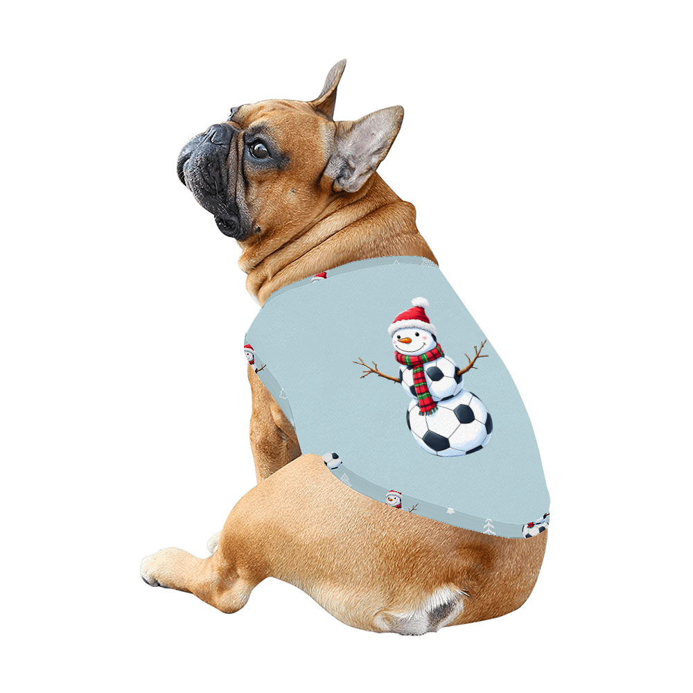 Festive Snowman Soccer Christmas Pajamas for Family and Pets Festive Snowman Soccer Christmas Pajamas for Family and Pets
