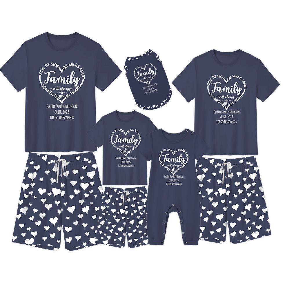 Custom Family Reunion Tshirt And Shorts Outfits Custom Family Reunion Tshirt And Shorts Outfits