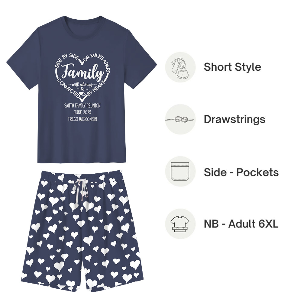 Custom Family Reunion Tshirt And Shorts Outfits Custom Family Reunion Tshirt And Shorts Outfits