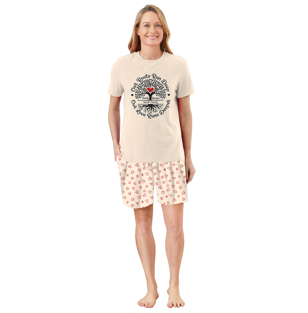 Cute Customizable Family Reunion Tee Shirts & Shorts Sets Cute Customizable Family Reunion Tee Shirts & Shorts Sets