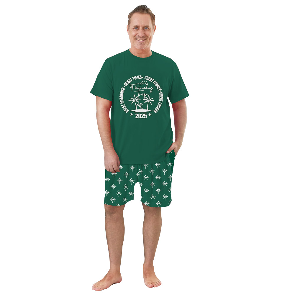 Palm Beach Matching Vacation Pajamas Short Sets 2025 Palm Beach Matching Vacation Pajamas Short Sets 2025