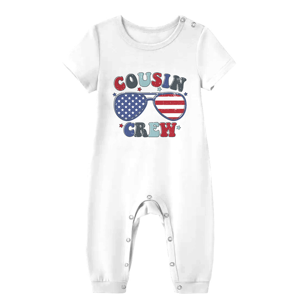 Unique 4th Of July Crew Matching Pajama Sets Unique 4th Of July Crew Matching Pajama Sets