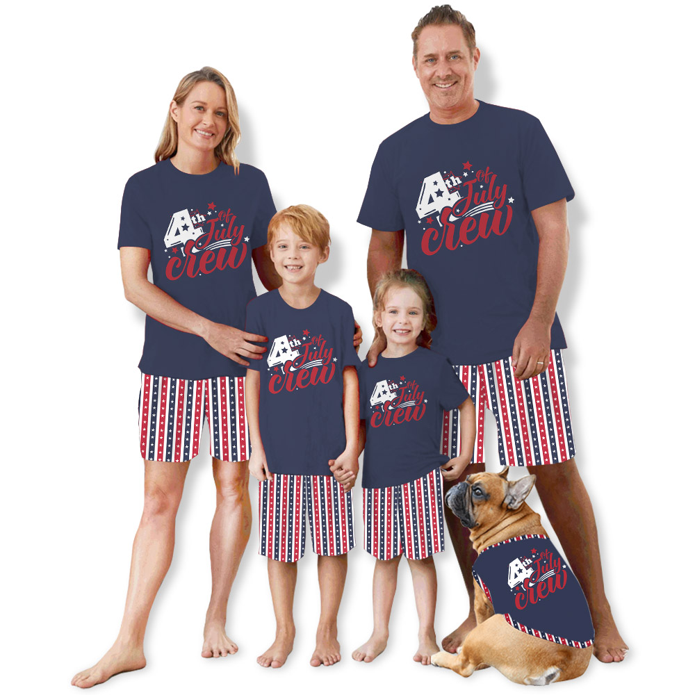 Matching Family Fourth of July Pajamas Striped Matching Family Fourth of July Pajamas Striped