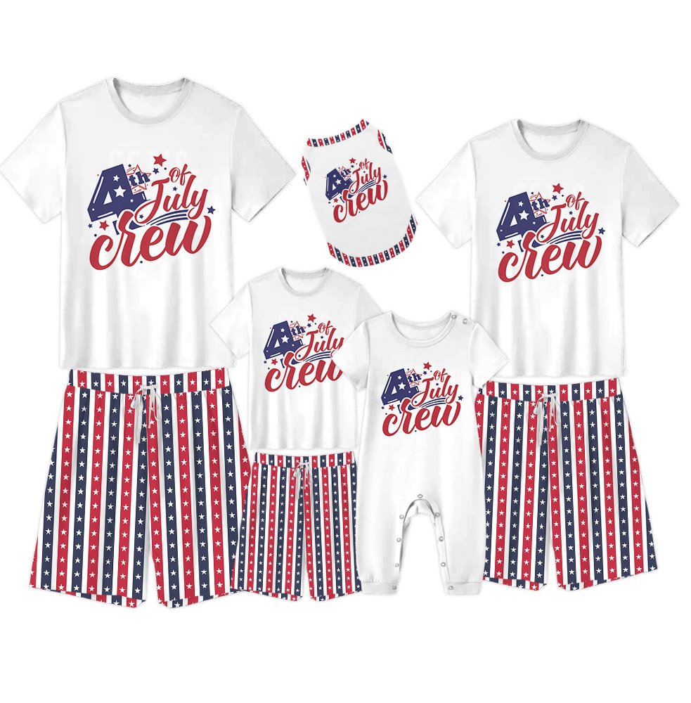 Matching Family Fourth of July Pajamas Striped Matching Family Fourth of July Pajamas Striped