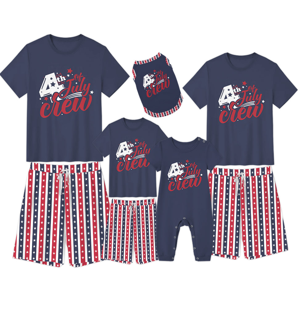 Matching Family Fourth of July Pajamas Striped Matching Family Fourth of July Pajamas Striped