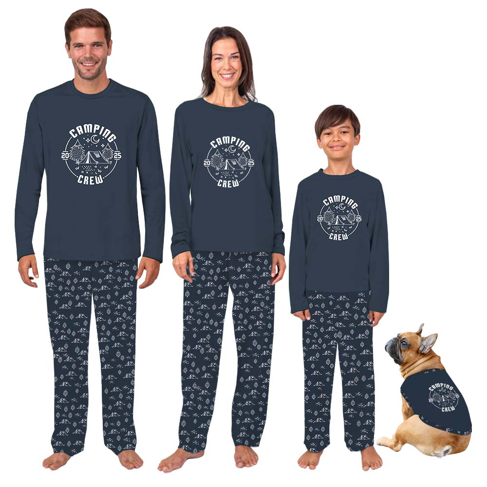 2025 Camping Crew Pajama Sets For Camping Lovers 2025 Camping Crew Pajama Sets For Camping Lovers