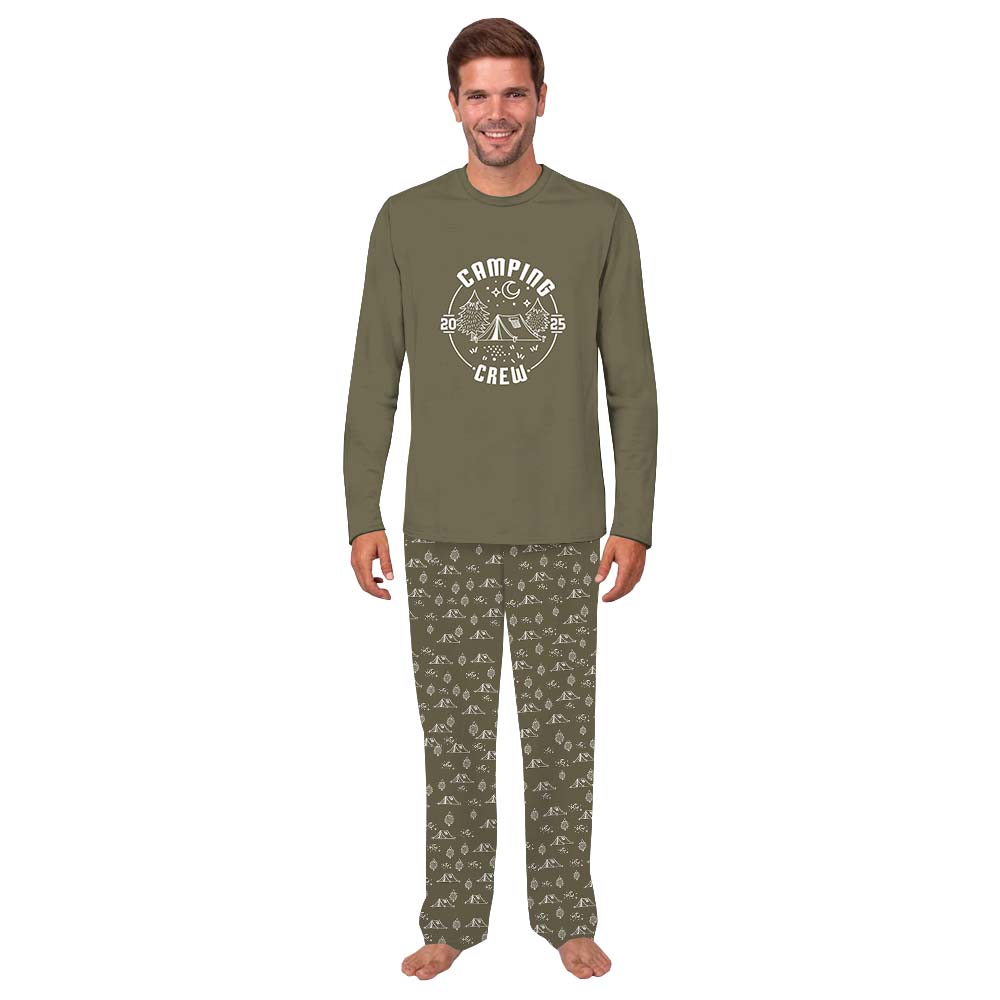 Matching Family Pajamas With Dogs Sayings Camping Crew 2025 Matching Family Pajamas With Dogs Sayings Camping Crew 2025