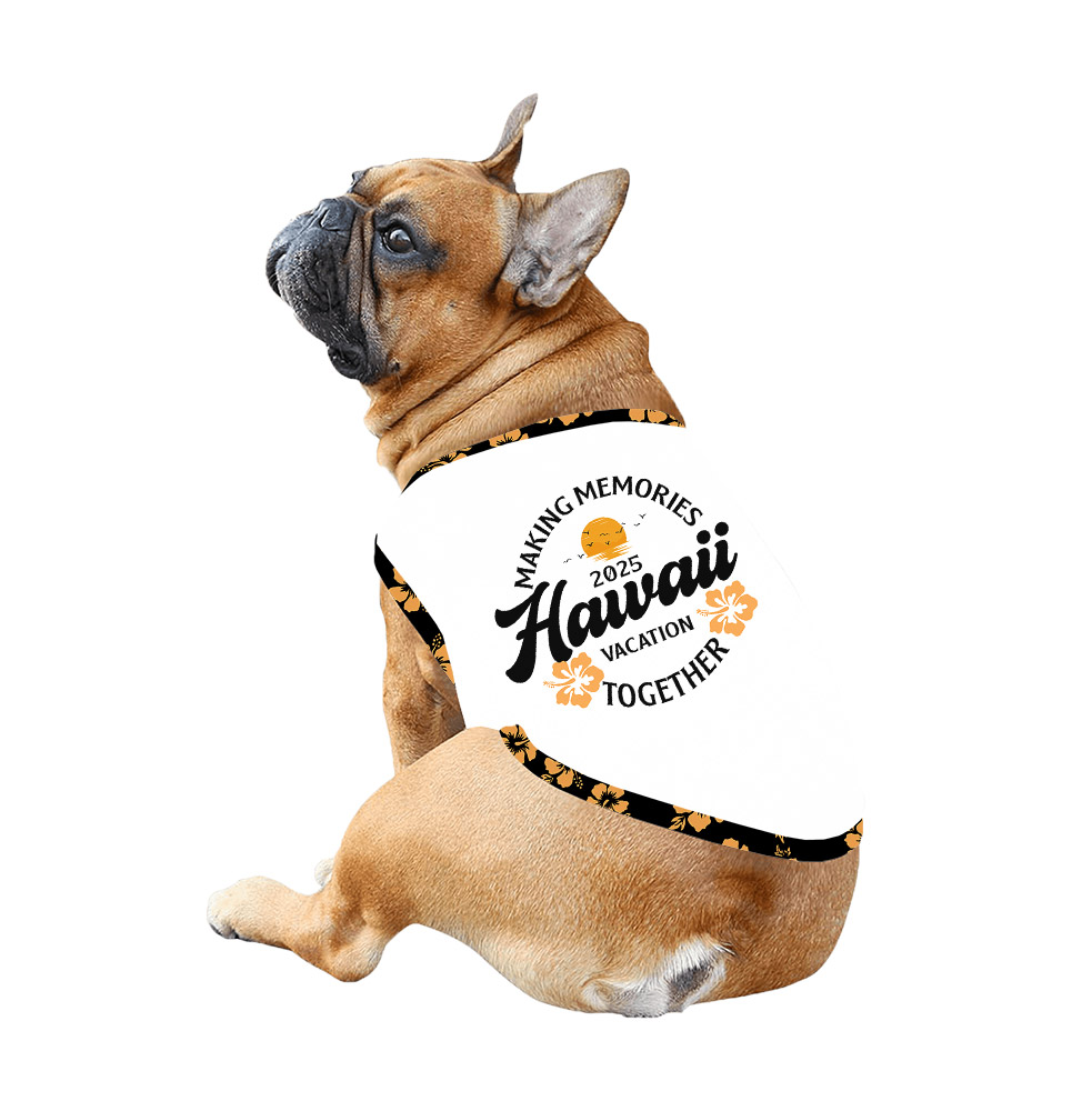 Hibiscus Hawaiian Print Short Pajamas For Family Vacation Hibiscus Hawaiian Print Short Pajamas For Family Vacation