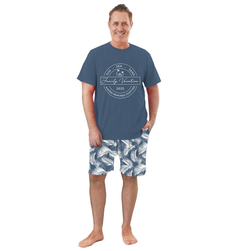 Unique Beach Family Vacation PJs 2025 Tropical Theme Unique Beach Family Vacation PJs 2025 Tropical Theme
