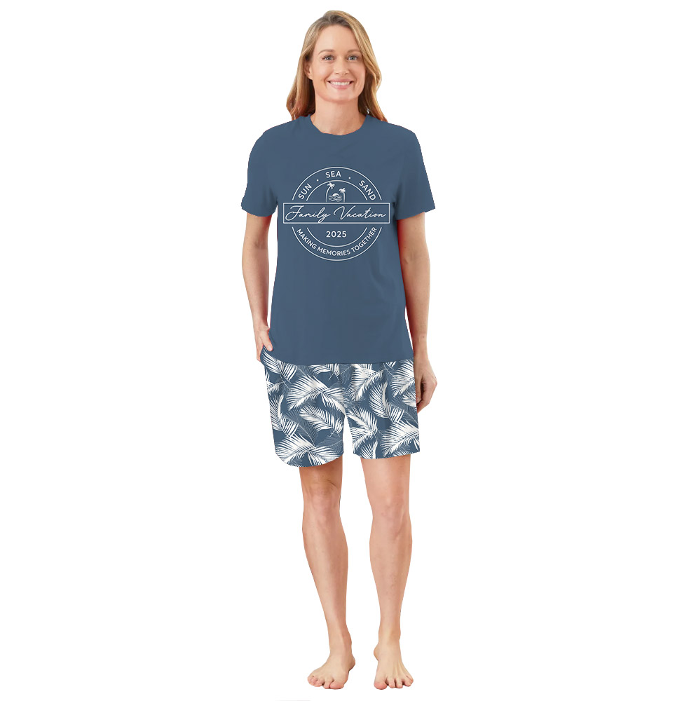 Unique Beach Family Vacation PJs 2025 Tropical Theme Unique Beach Family Vacation PJs 2025 Tropical Theme