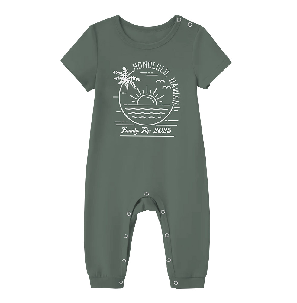 Cute Hawaii Vacation Pajamas Tshirt And Shorts With Plus Size Cute Hawaii Vacation Pajamas Tshirt And Shorts With Plus Size