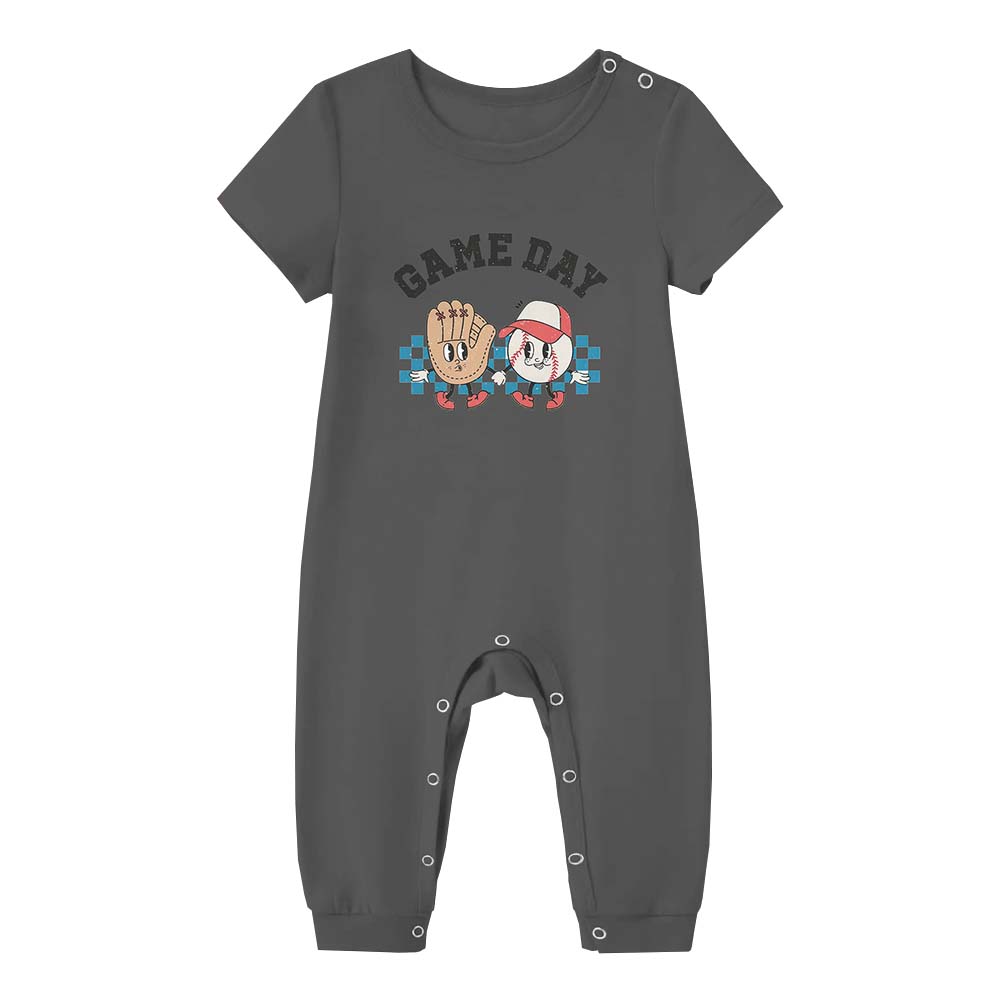Sporty Game Day Baseball Lovers Pajama Short Sets Sporty Game Day Baseball Lovers Pajama Short Sets