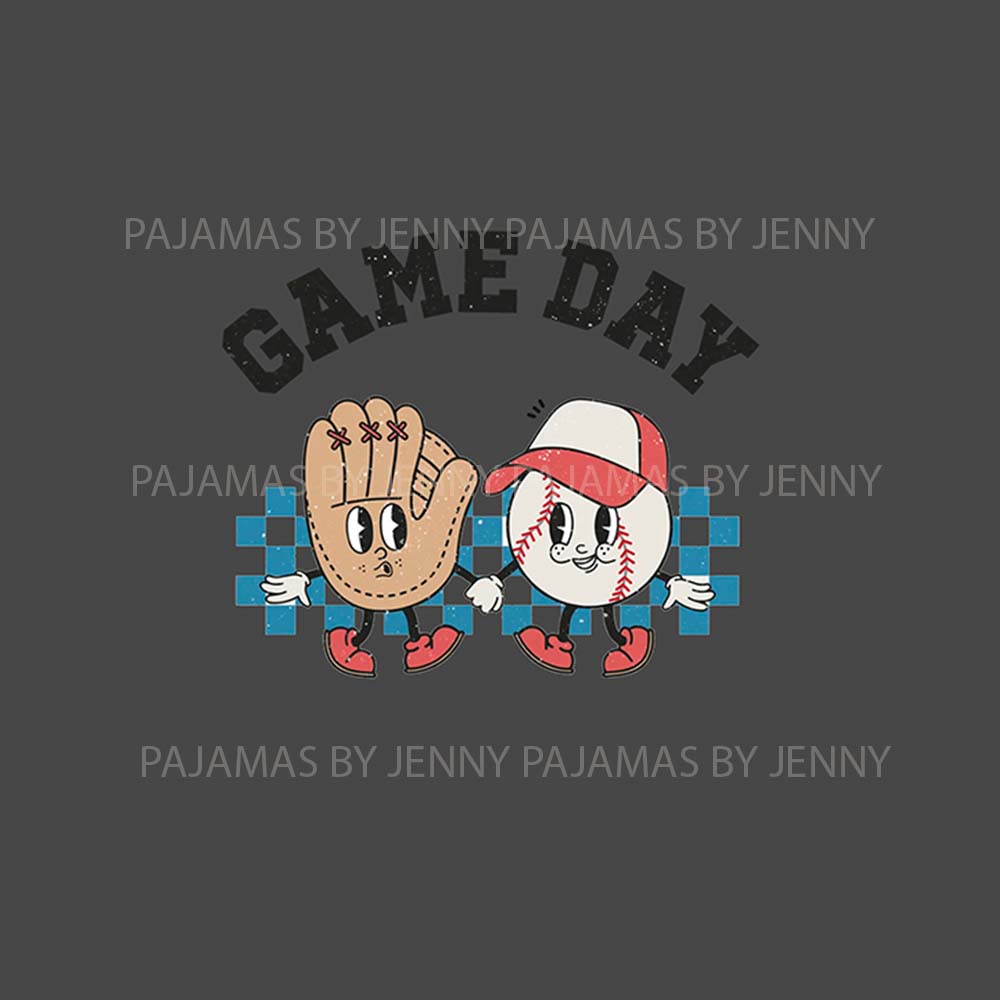 Game Day Baseball Matching Family Pajama Sets Game Day Baseball Matching Family Pajama Sets