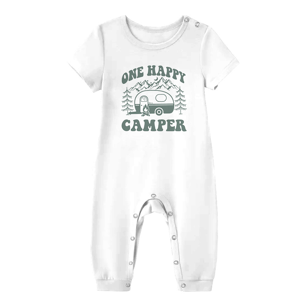 Unique Camping 1st Birthday Matching Family PJs Unique Camping 1st Birthday Matching Family PJs