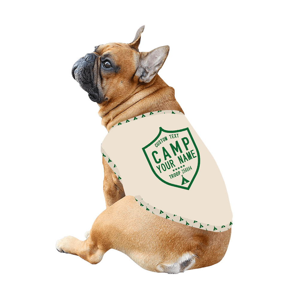 Customizable Camping Crew PJs With Troop Badge For Summer Customizable Camping Crew PJs With Troop Badge For Summer