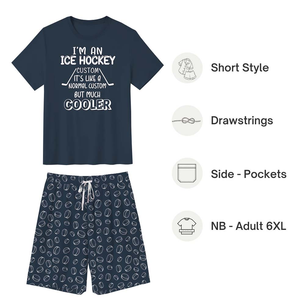 Unique Ice Hockey Family Matching Tops And Shorts Unique Ice Hockey Family Matching Tops And Shorts
