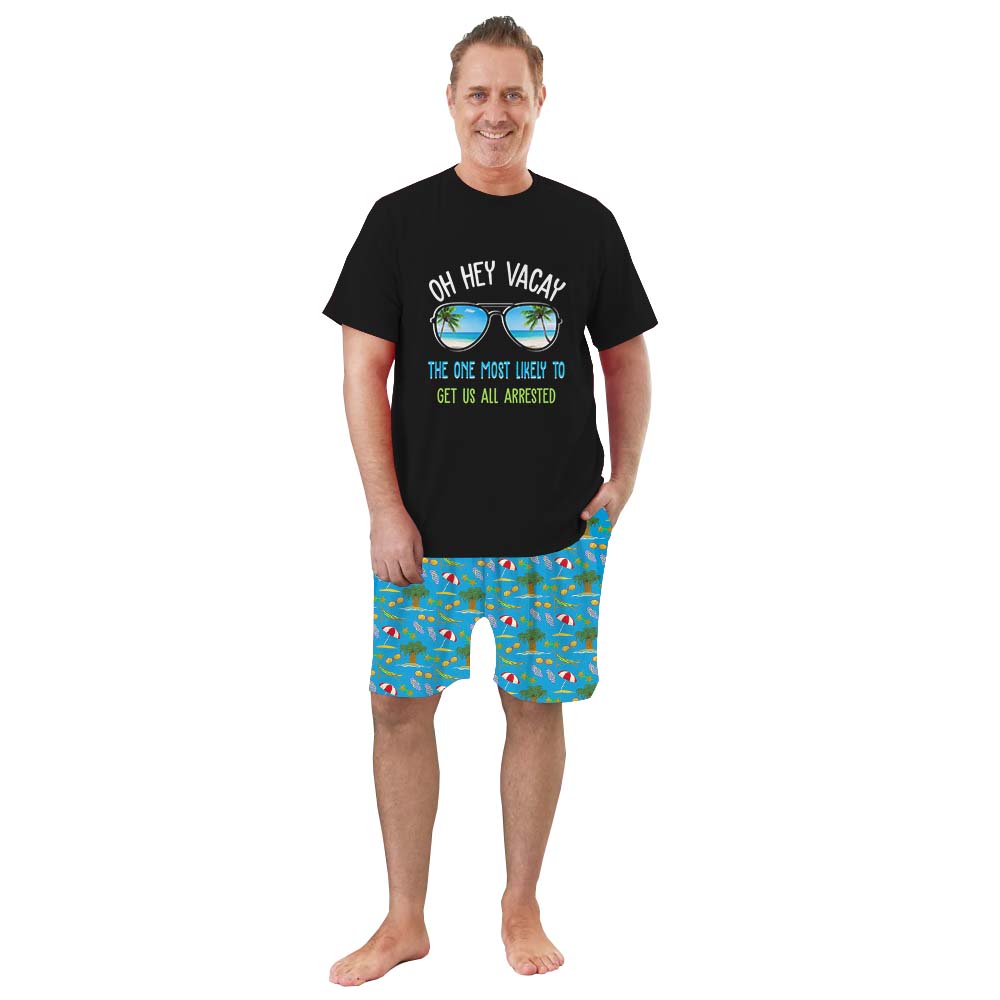 Funny Most Likely To Sayings For Family Vacation Matching Pajamas Funny Most Likely To Sayings For Family Vacation Matching Pajamas