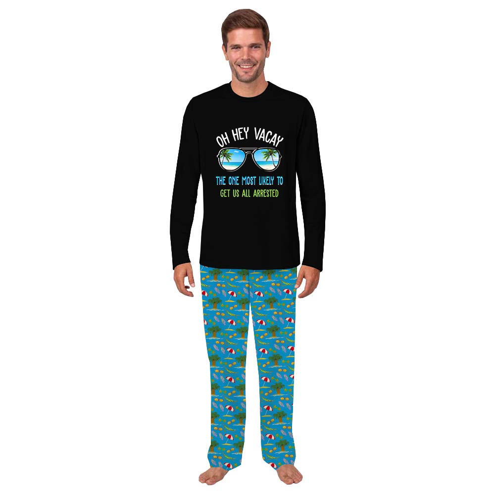 Vacation Most Likely To Family Holiday Jammies Vacation Most Likely To Family Holiday Jammies