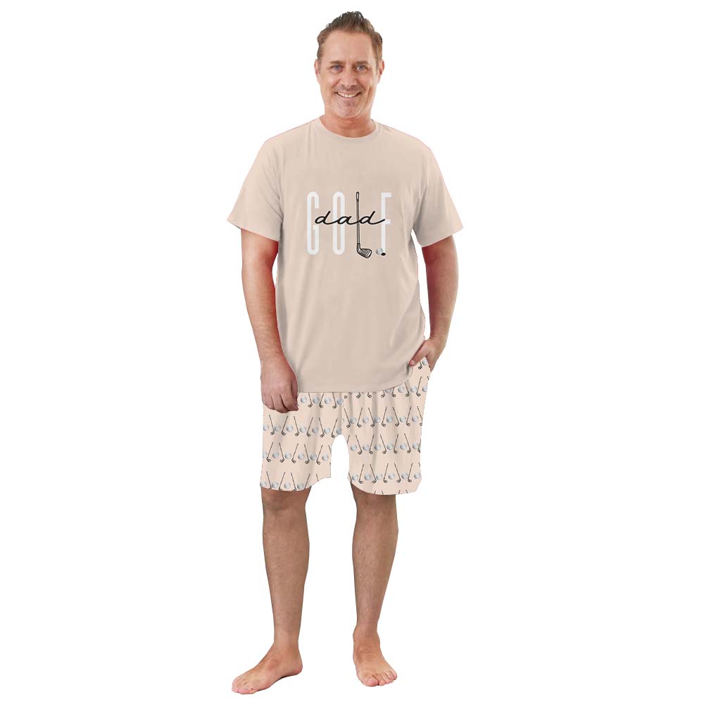 Unique Golf Design Family Matching Tops And Shorts Unique Golf Design Family Matching Tops And Shorts