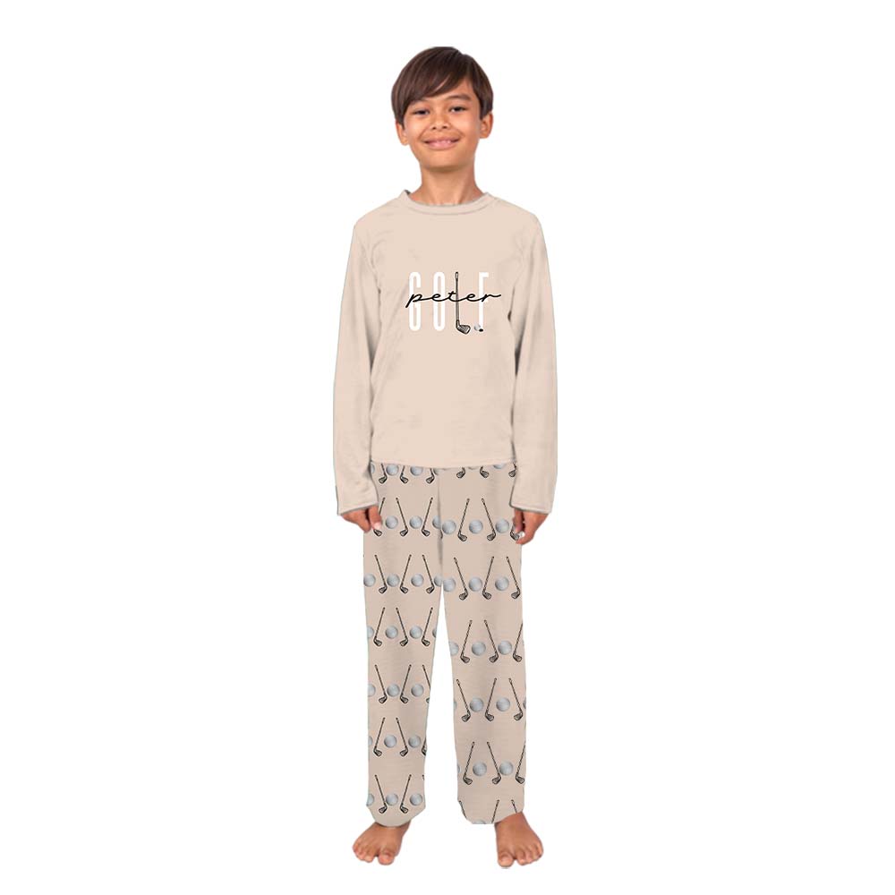 Personalized Golf Matching Family Pajamas Personalized Golf Matching Family Pajamas