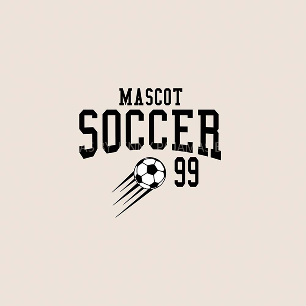 Custom Mascot Name Soccer Matching Family Pajama Sets Custom Mascot Name Soccer Matching Family Pajama Sets