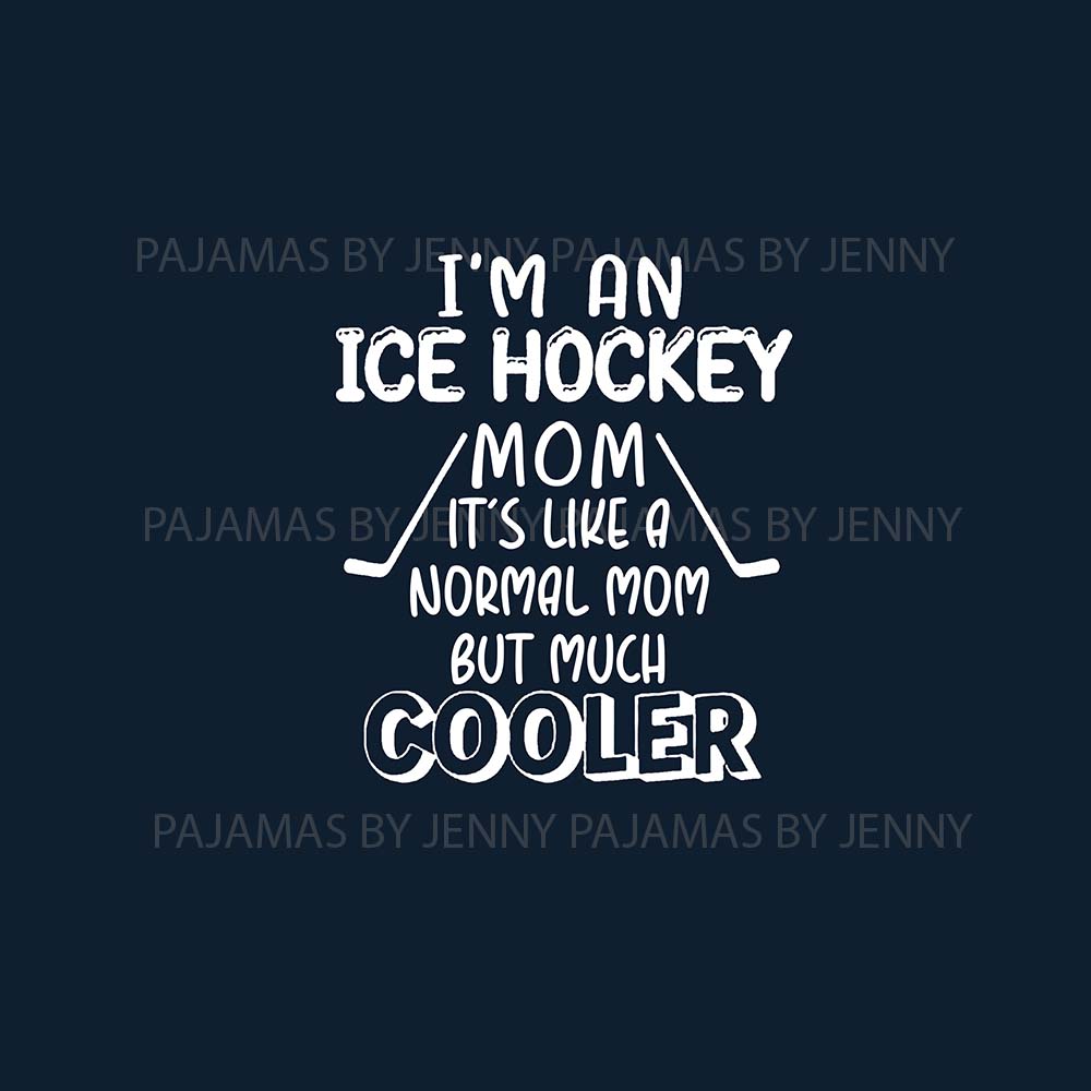 Custom Name Cooler Ice Hockey Owner And Dog Pajamas