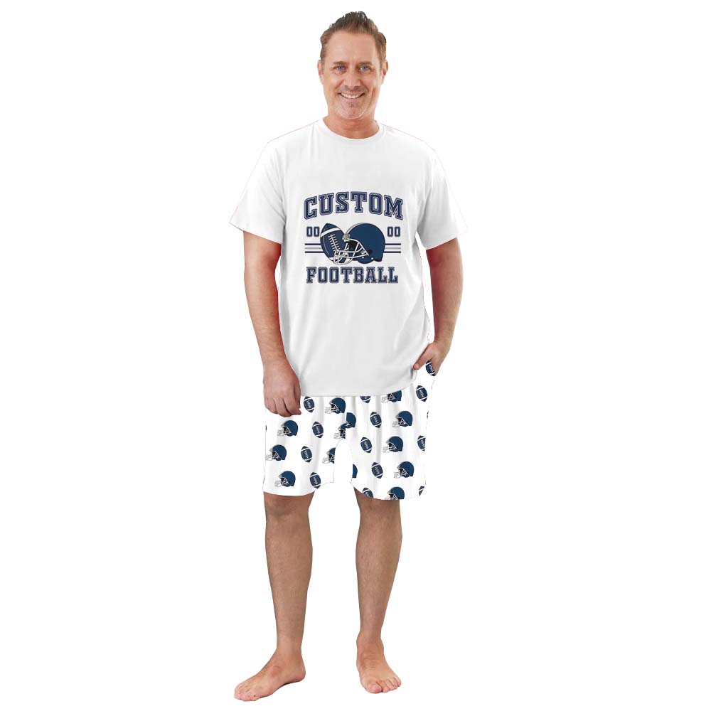 Personalized Football Team Family Matching Tops And Shorts Personalized Football Team Family Matching Tops And Shorts