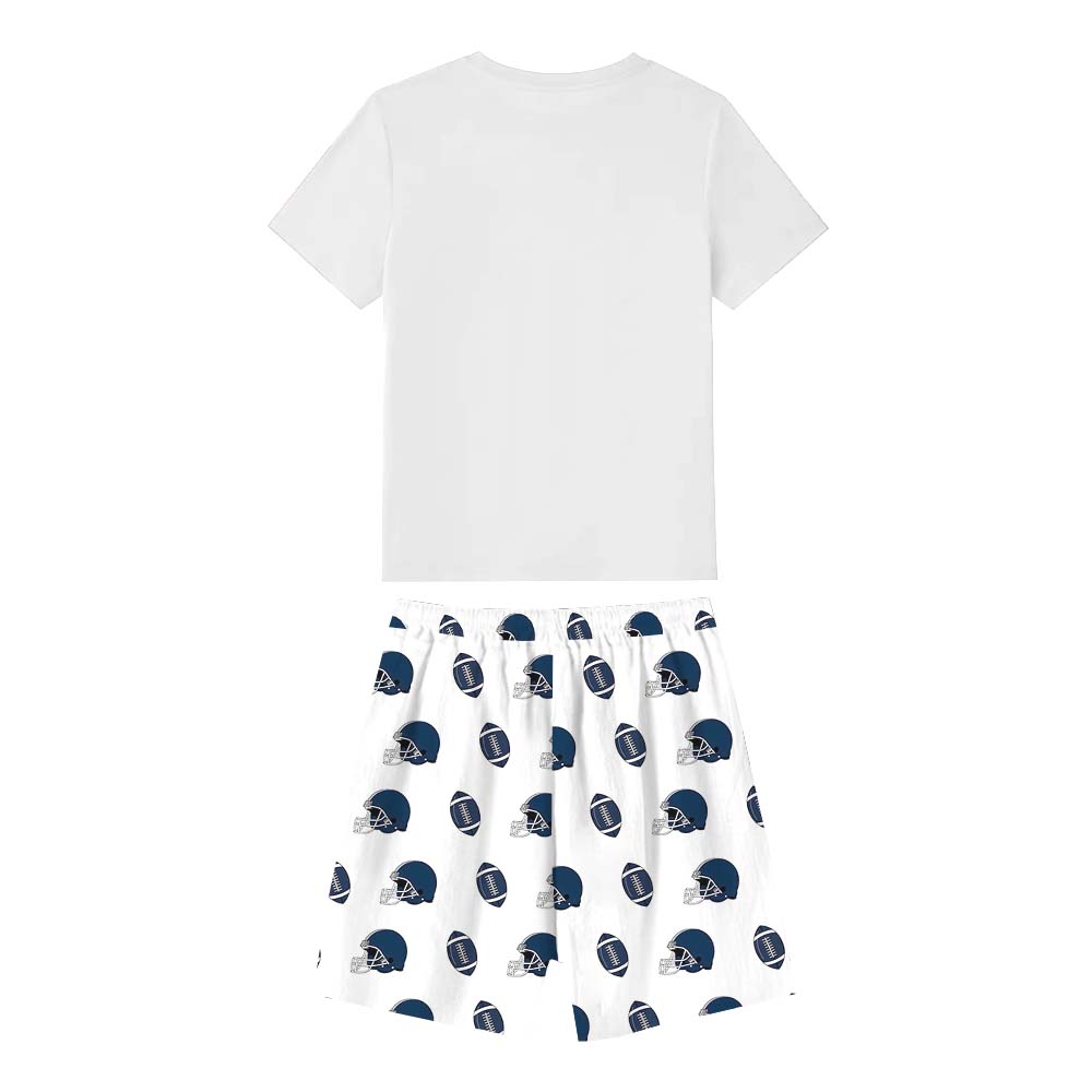 Personalized Football Team Family Matching Tops And Shorts Personalized Football Team Family Matching Tops And Shorts