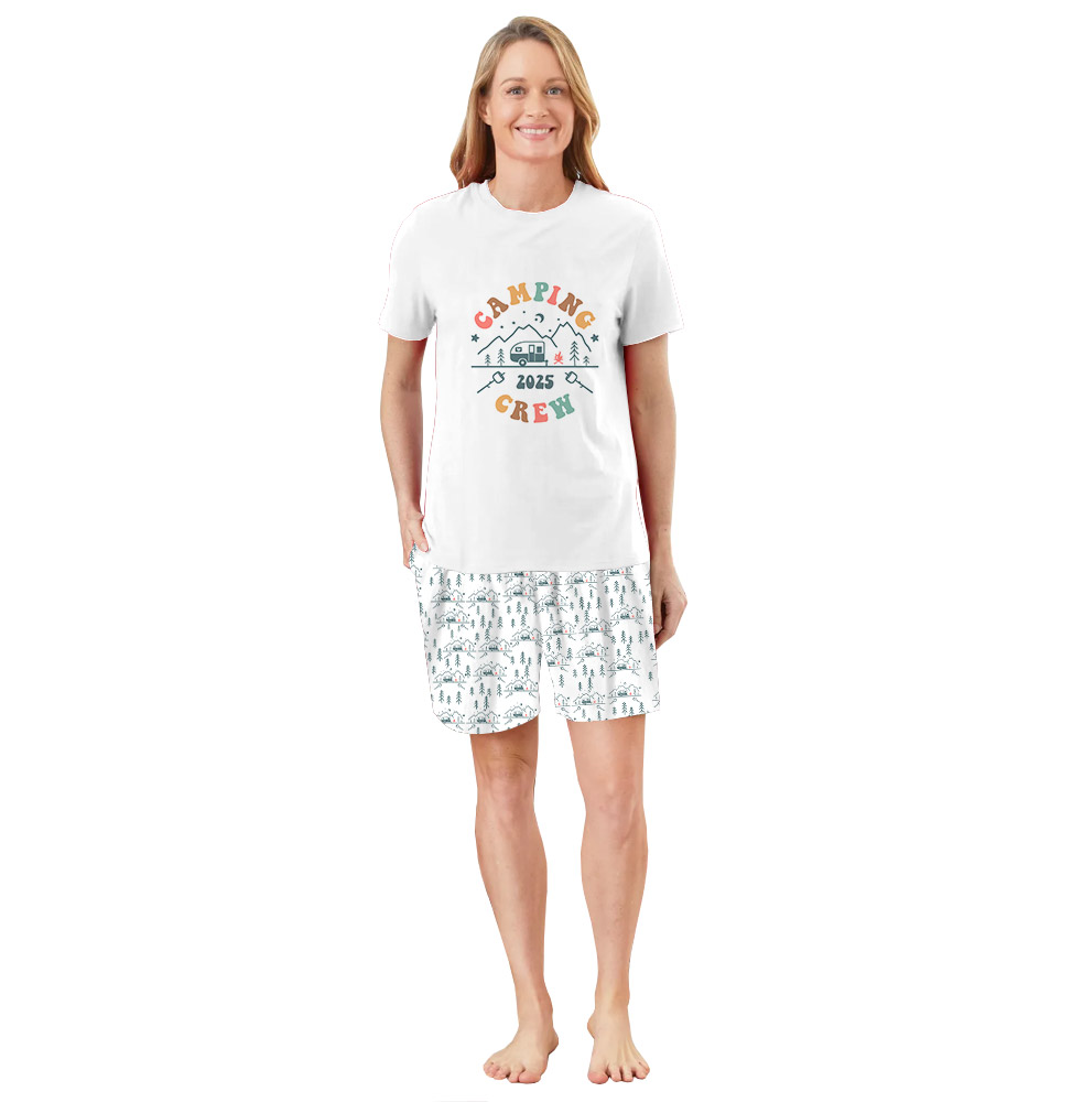 Camping Crew Matching Jammies For Family 2025 Camping Crew Matching Jammies For Family 2025