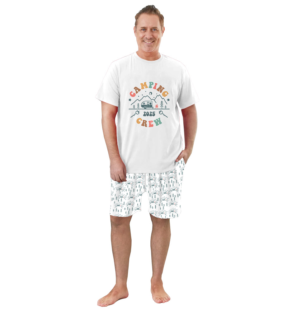 Camping Crew Matching Jammies For Family 2025 Camping Crew Matching Jammies For Family 2025