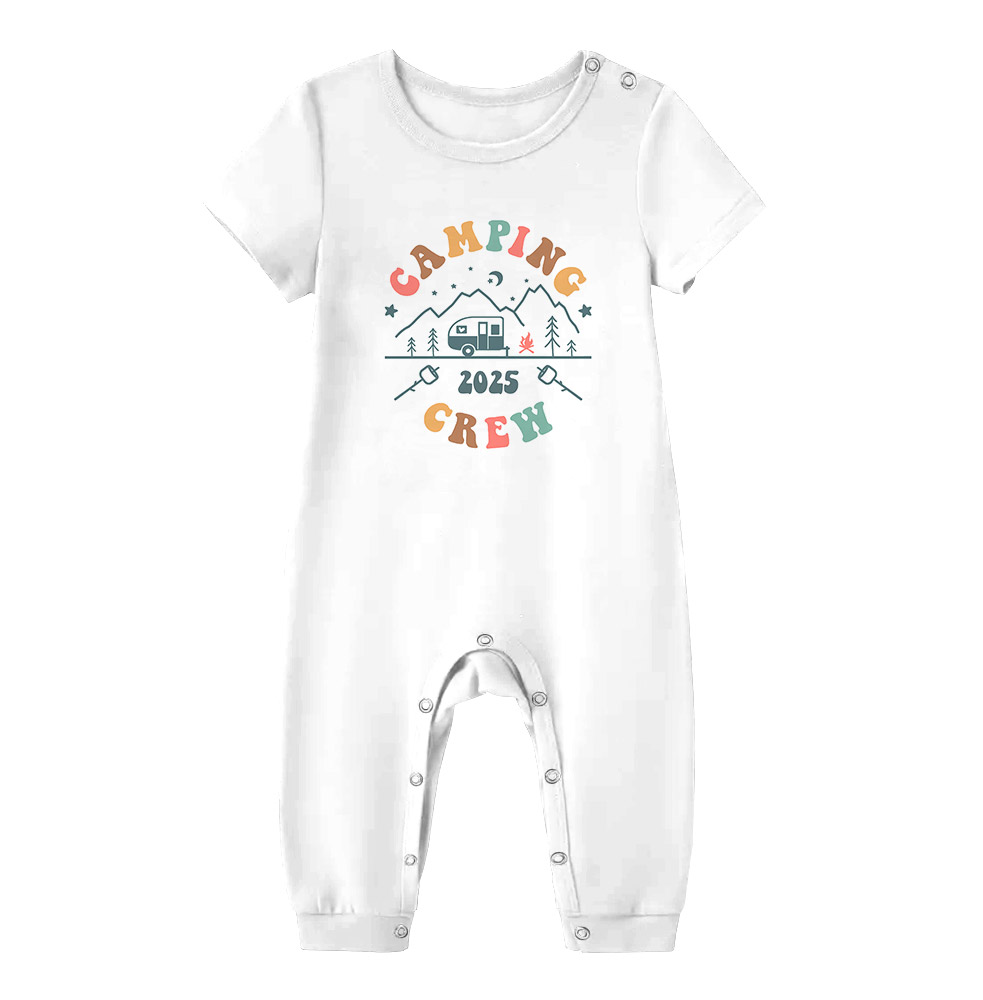 Camping Crew Matching Jammies For Family 2025 Camping Crew Matching Jammies For Family 2025