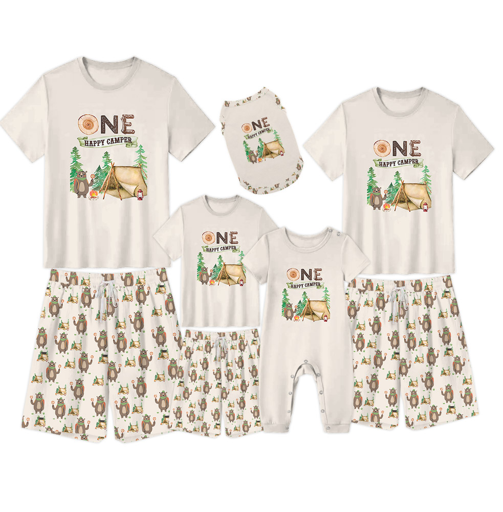 Matching Family Pajamas For Happy Campers Matching Family Pajamas For Happy Campers