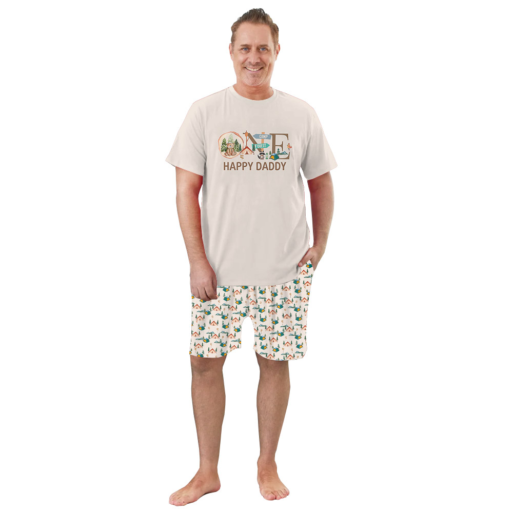 Customized Forest Camping Pajamas For Family
