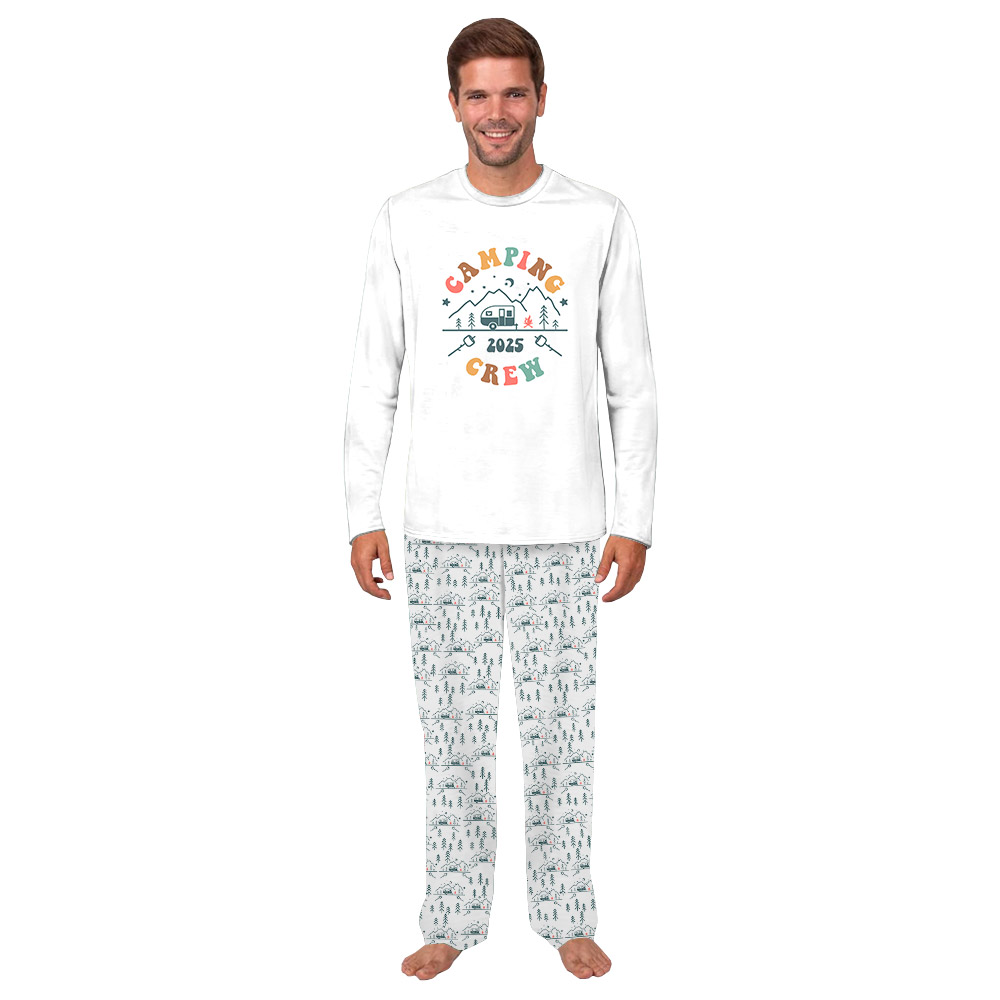 Cute Camping Crew Matching Pajamas For Adults And Kids 2025 Cute Camping Crew Matching Pajamas For Adults And Kids 2025
