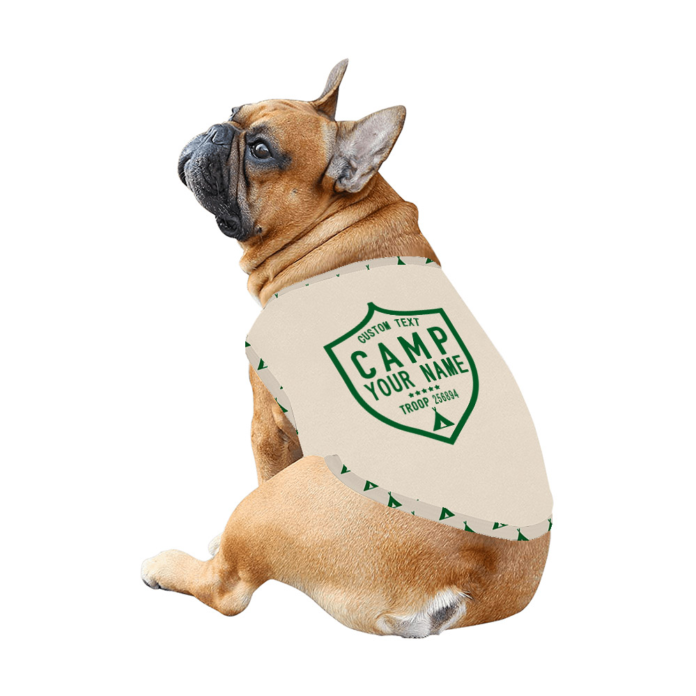 Custom Camp Troop Badge Pajamas For Camping Crew