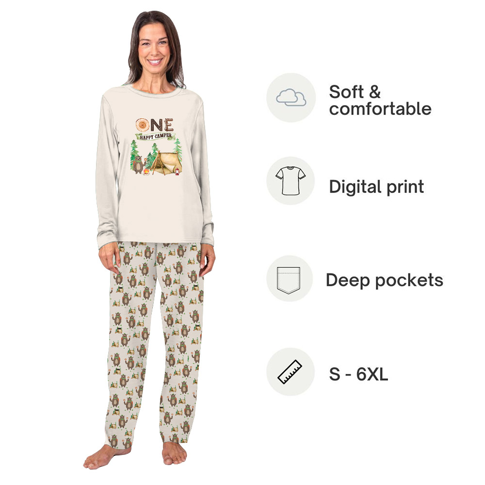 Unique Camping Themed Pajama Sets Including Plus Size Unique Camping Themed Pajama Sets Including Plus Size