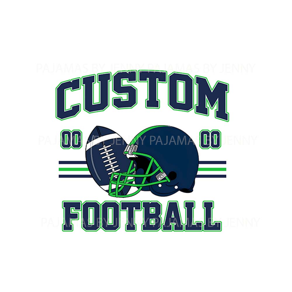 Personalized American Football Pajamas For Adults And Kids Personalized American Football Pajamas For Adults And Kids