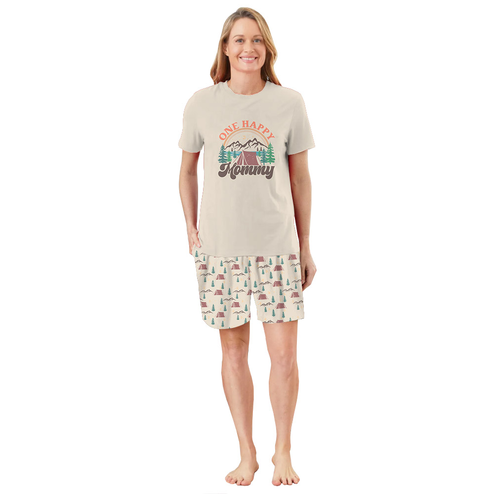 Custom Happy Camper Matching Family Pjs All Sizes Custom Happy Camper Matching Family Pjs All Sizes