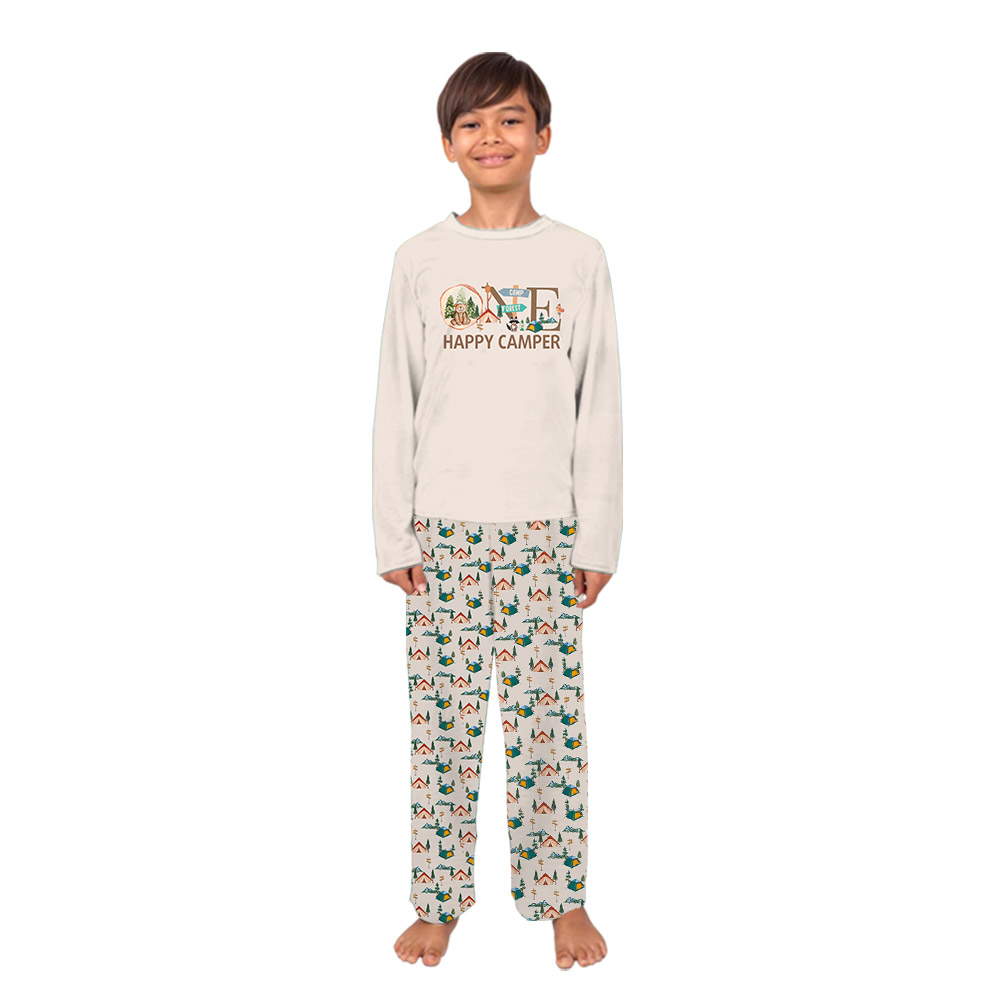 Personalized One Happy Camper Matching Pajamas For Family Personalized One Happy Camper Matching Pajamas For Family