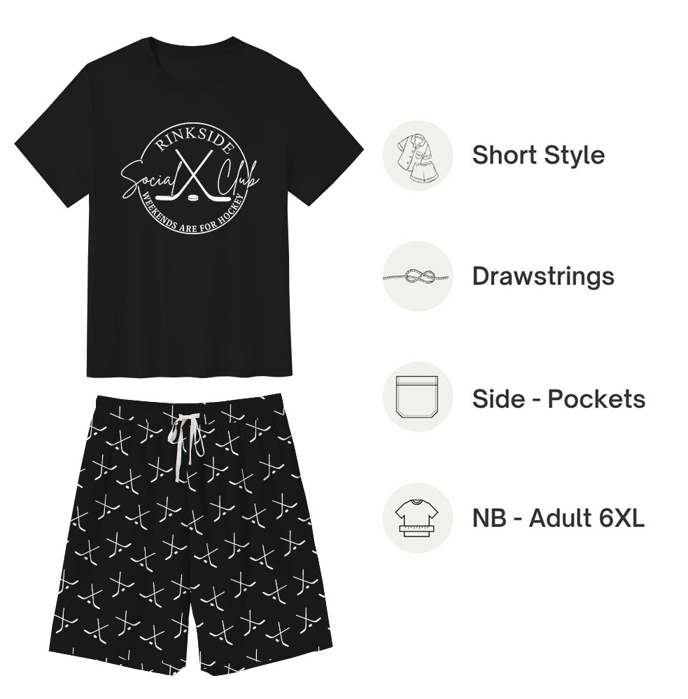 Fun Weekend Are For Hockey Rinkside Social Club Pajamas Fun Weekend Are For Hockey Rinkside Social Club Pajamas