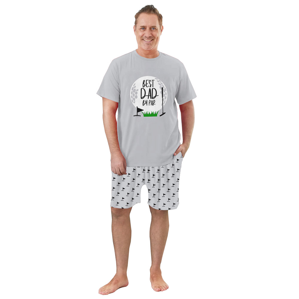 Unique Custom Best Dad Mom By Par Golf Pajama Sets Unique Custom Best Dad Mom By Par Golf Pajama Sets