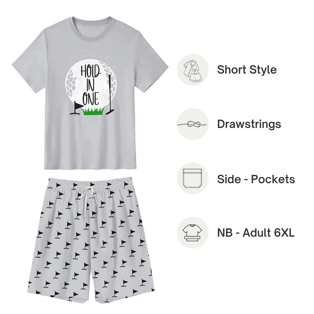 Unique Custom Best Dad Mom By Par Golf Pajama Sets Unique Custom Best Dad Mom By Par Golf Pajama Sets