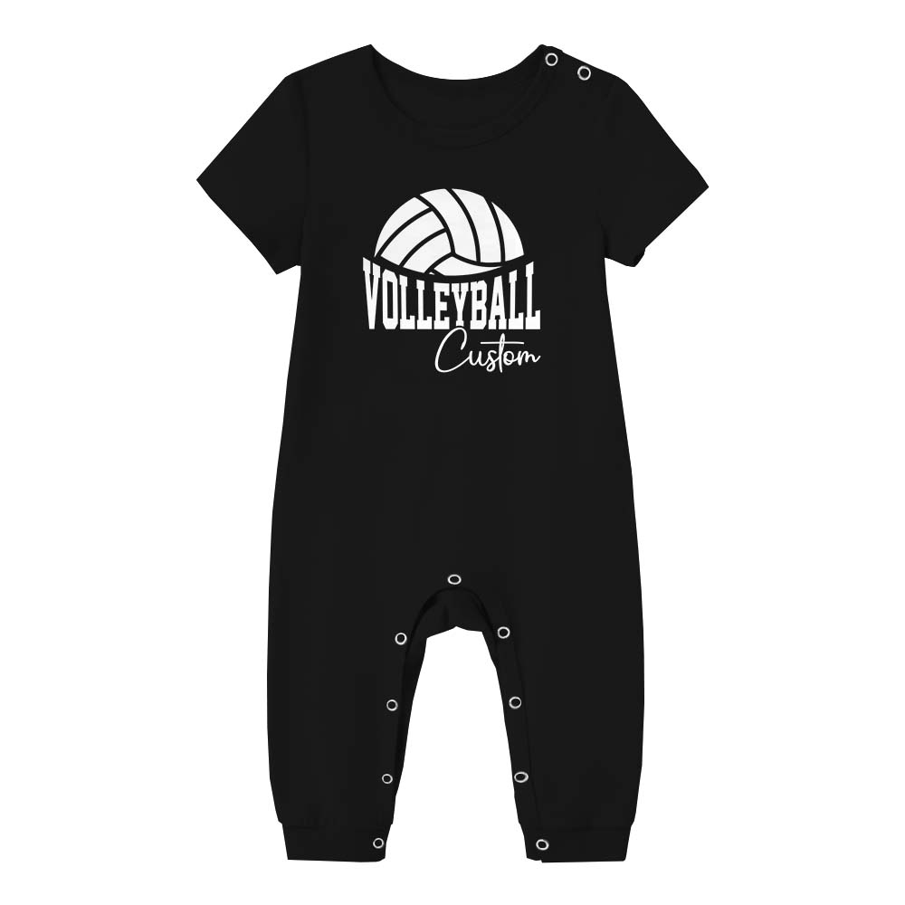 Personalized Volleyball Matching Tops And Shorts