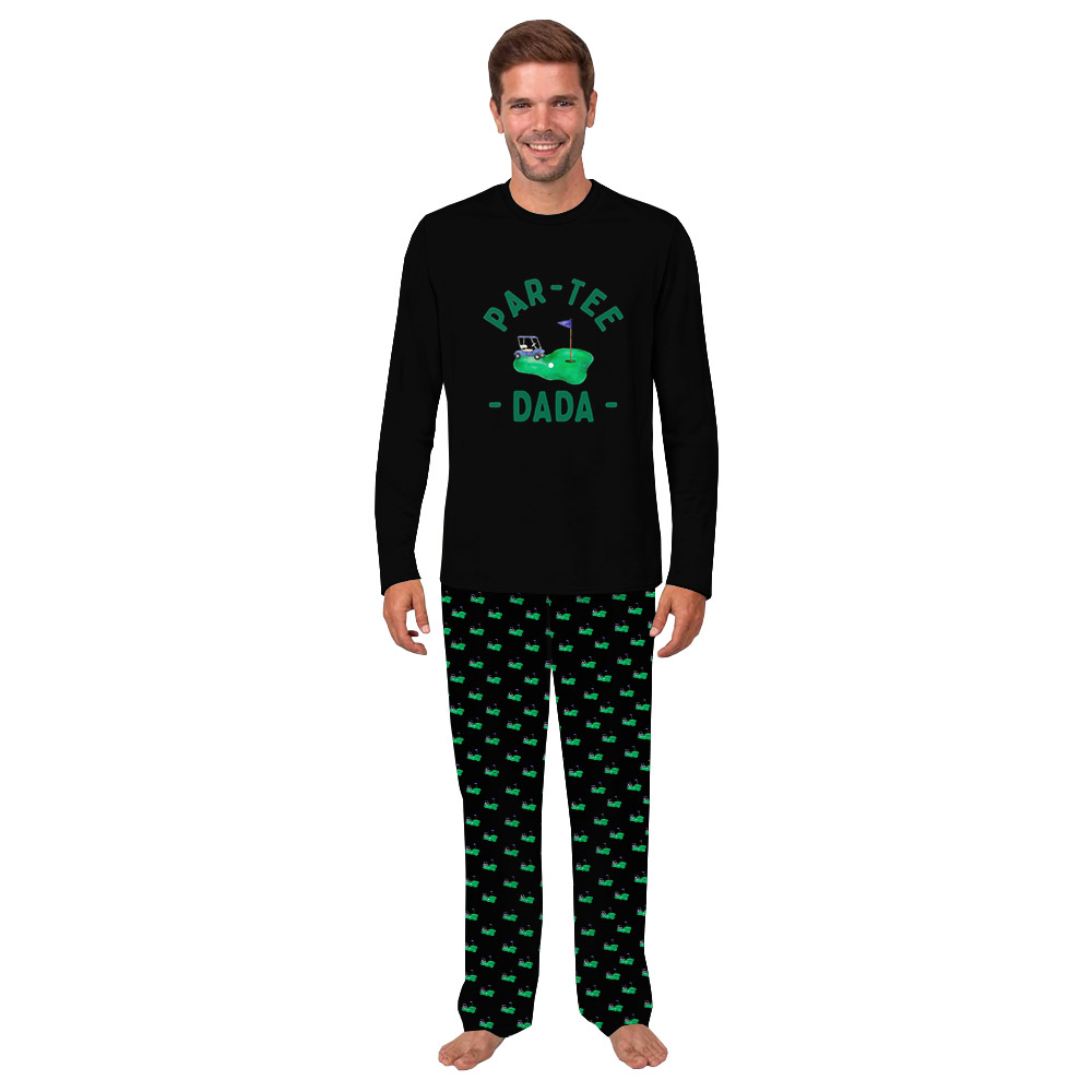 Personalized Golf Birthday Family Pajamas Personalized Golf Birthday Family Pajamas