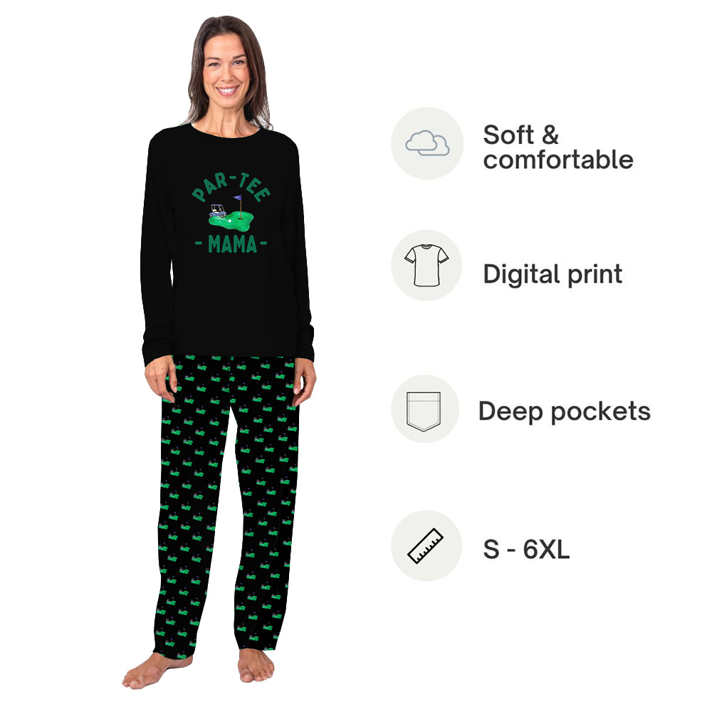 Personalized Golf Birthday Family Pajamas Personalized Golf Birthday Family Pajamas