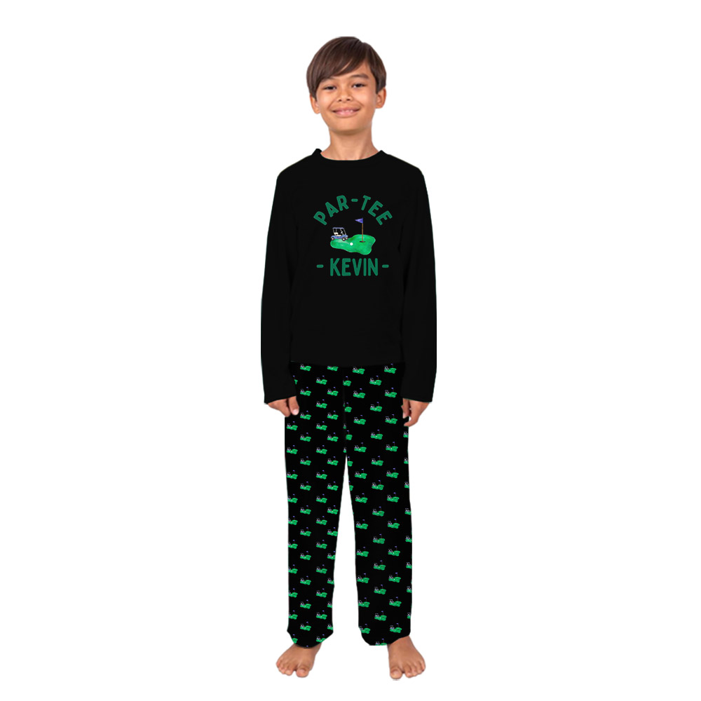Personalized Golf Birthday Family Pajamas Personalized Golf Birthday Family Pajamas