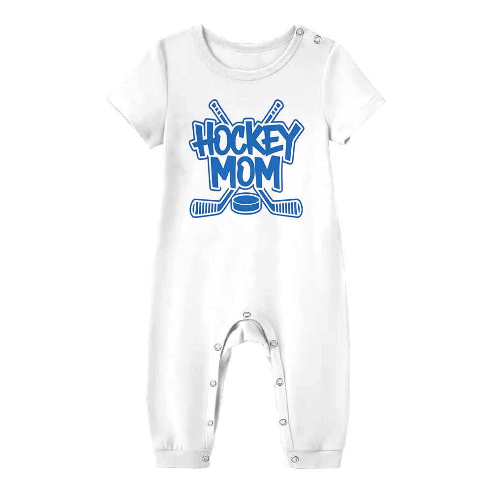 Unique Hockey Family Matching Short Sleeves Pajamas Unique Hockey Family Matching Short Sleeves Pajamas