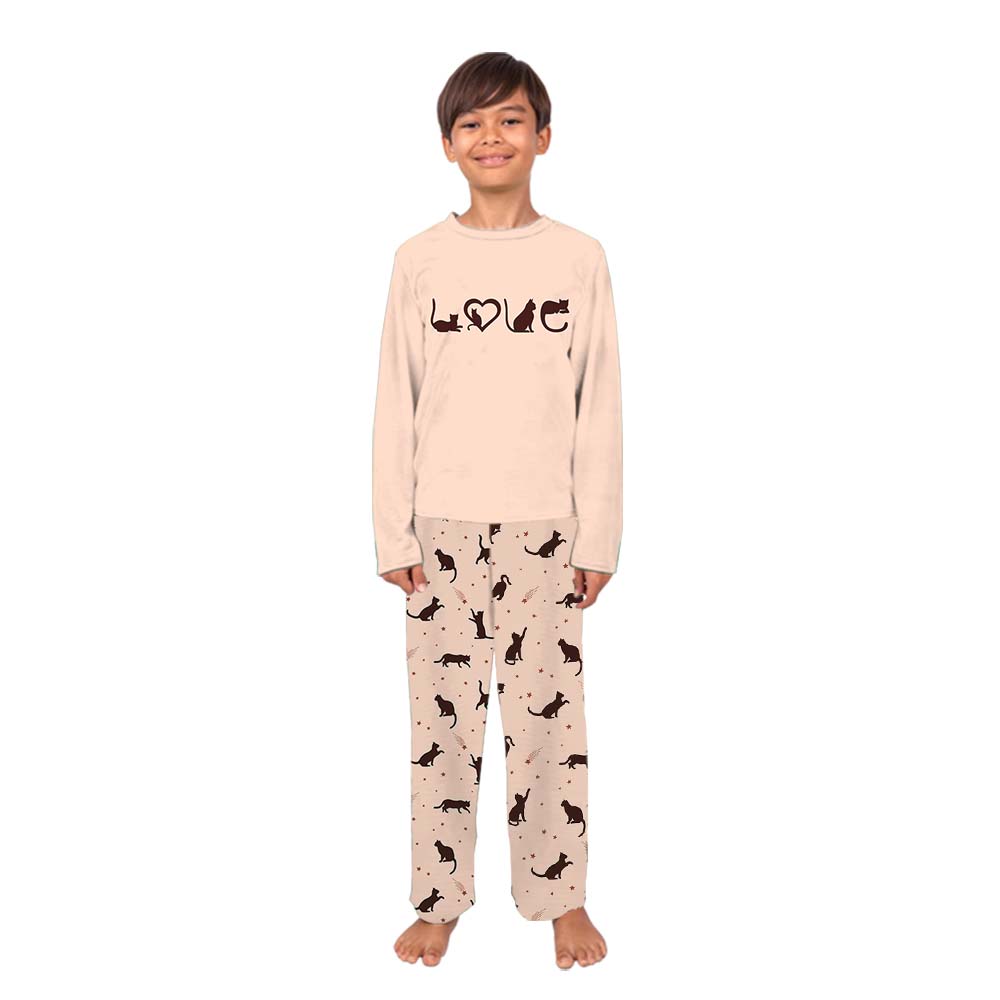 Lovely Pajamas For Family And Dog For Cat Lover Lovely Pajamas For Family And Dog For Cat Lover